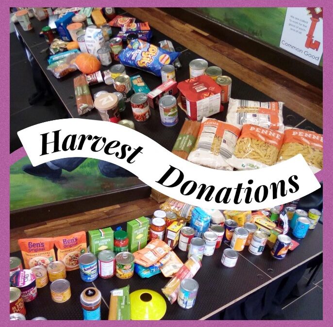 Harvest donations!