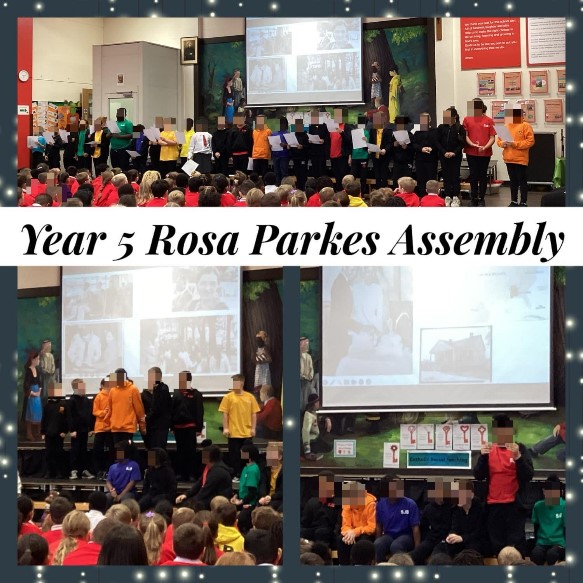 Year 5 Black History Month Assembly – Rosa Parkes