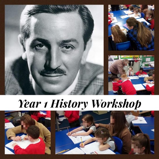 Year 1 History Workshop – Walt Disney!